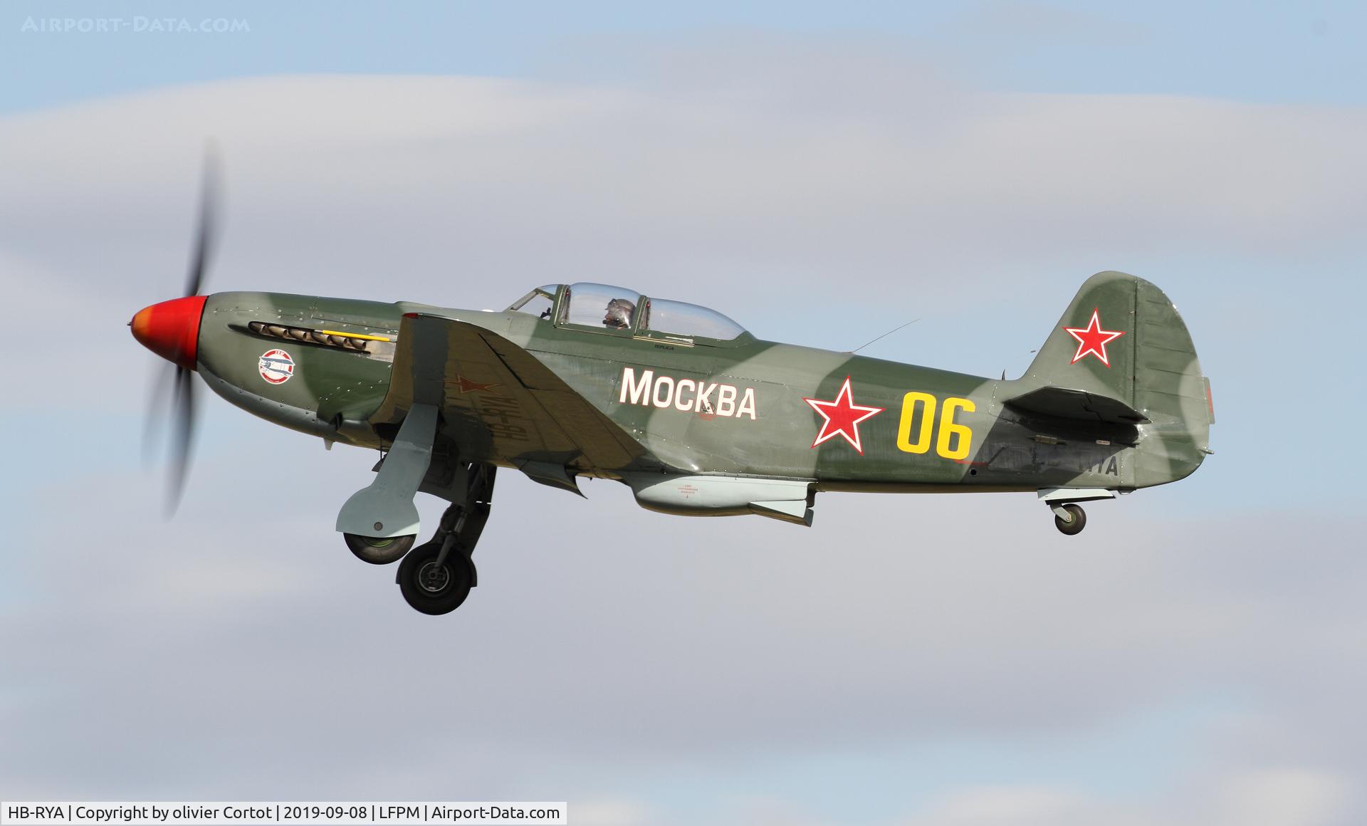 HB-RYA, Yakovlev Yak-9UM C/N 0470406, 2019 Melun airshow