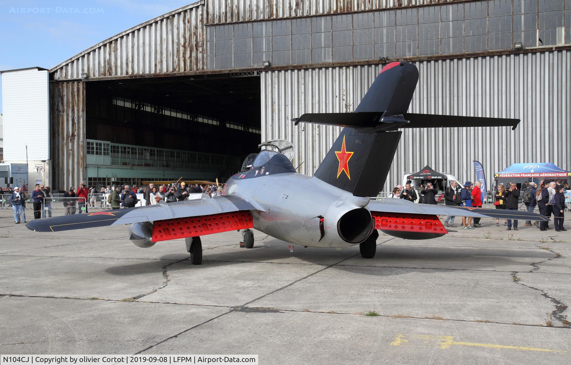 N104CJ, 1952 PZL-Mielec SBLim-2 (MiG-15UTI) C/N 1A01004, 2019 Melun airshow