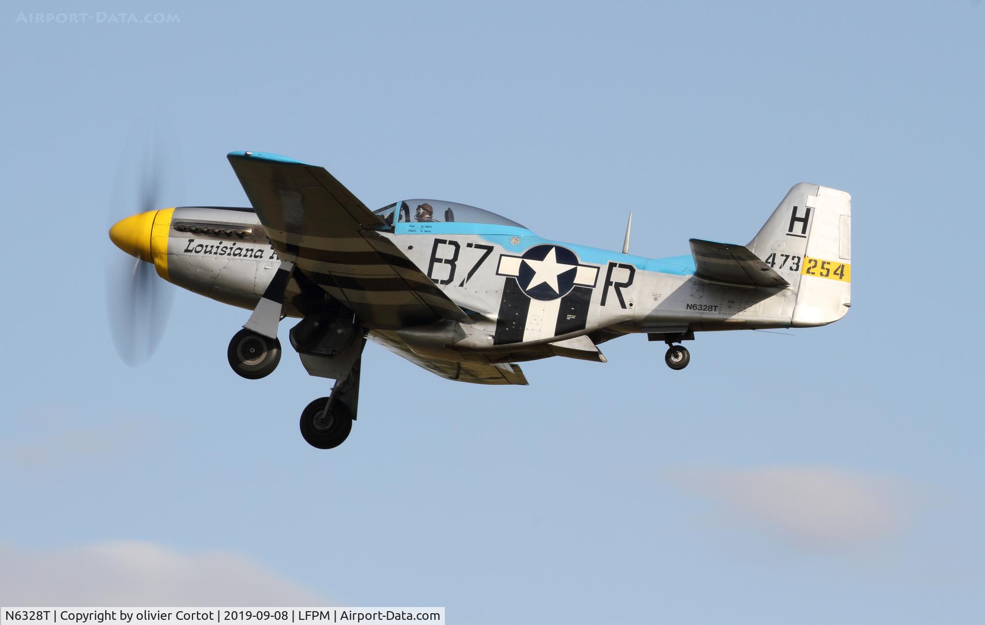 N6328T, 1944 North American P-51D Mustang C/N 122-39713 (44-73254), 2019 Melun airshow
