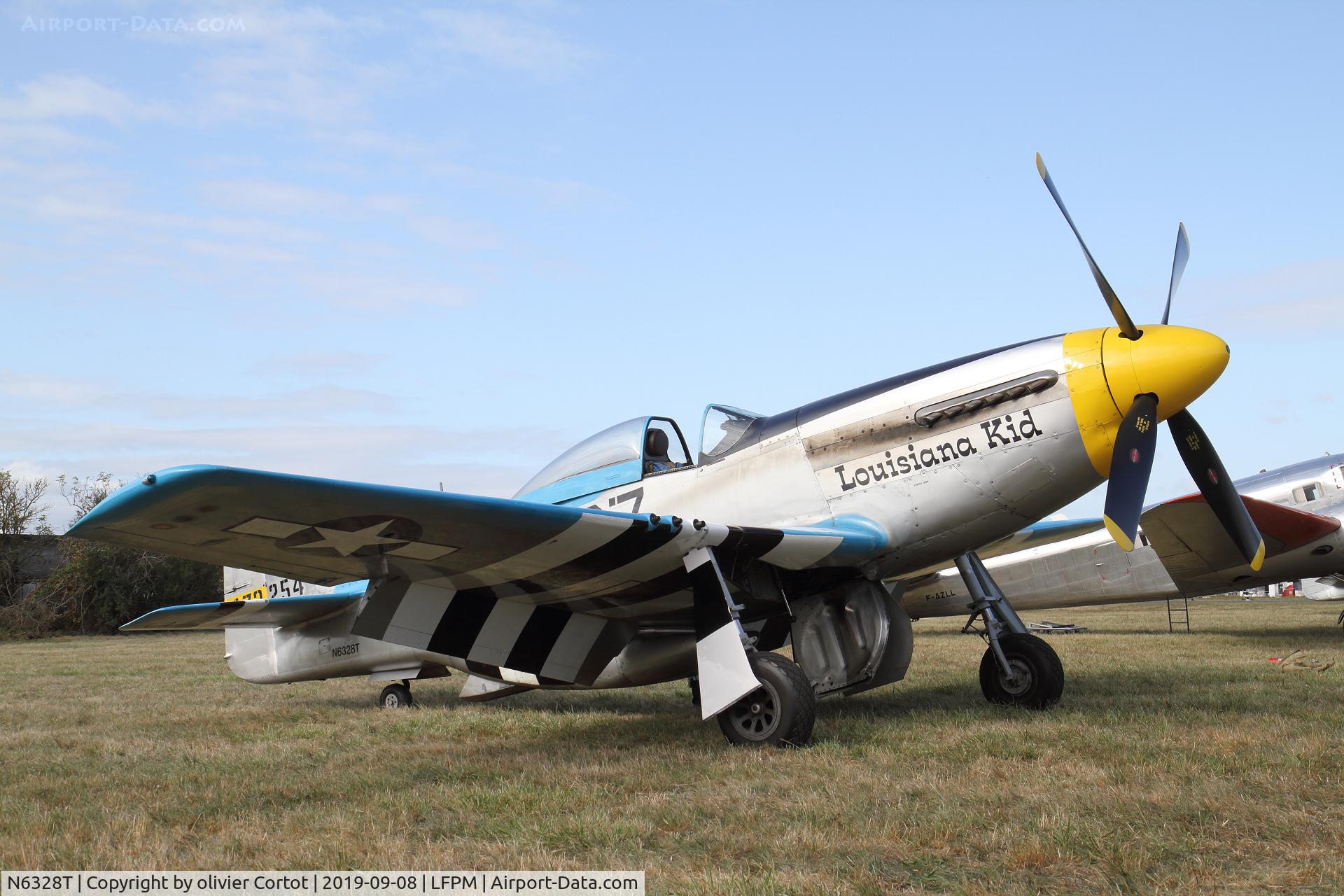 N6328T, 1944 North American P-51D Mustang C/N 122-39713 (44-73254), 2019 Melun airshow