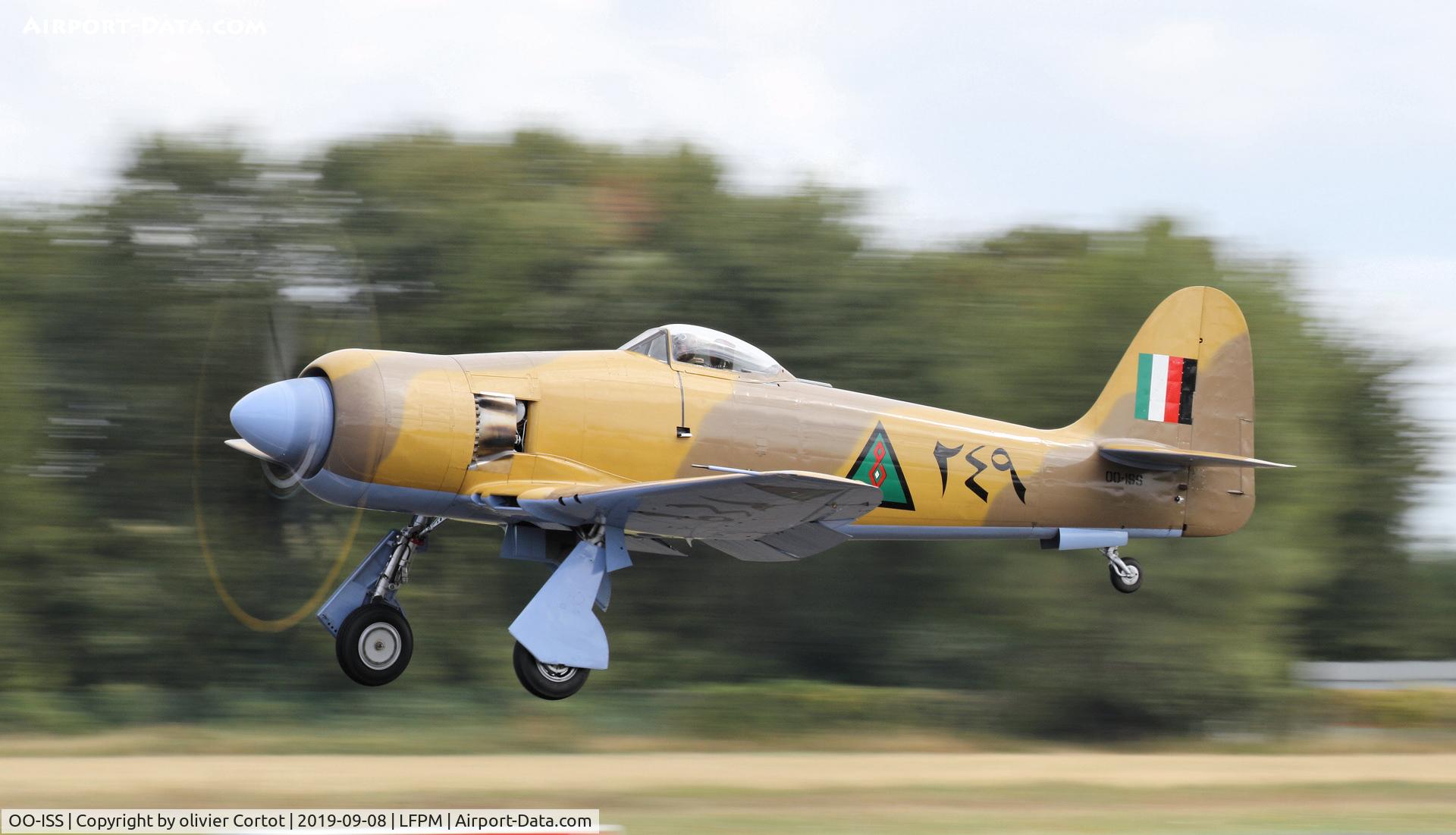 OO-ISS, 1947 Hawker Fury FB.10 C/N 33731, 2019 Melun airshow