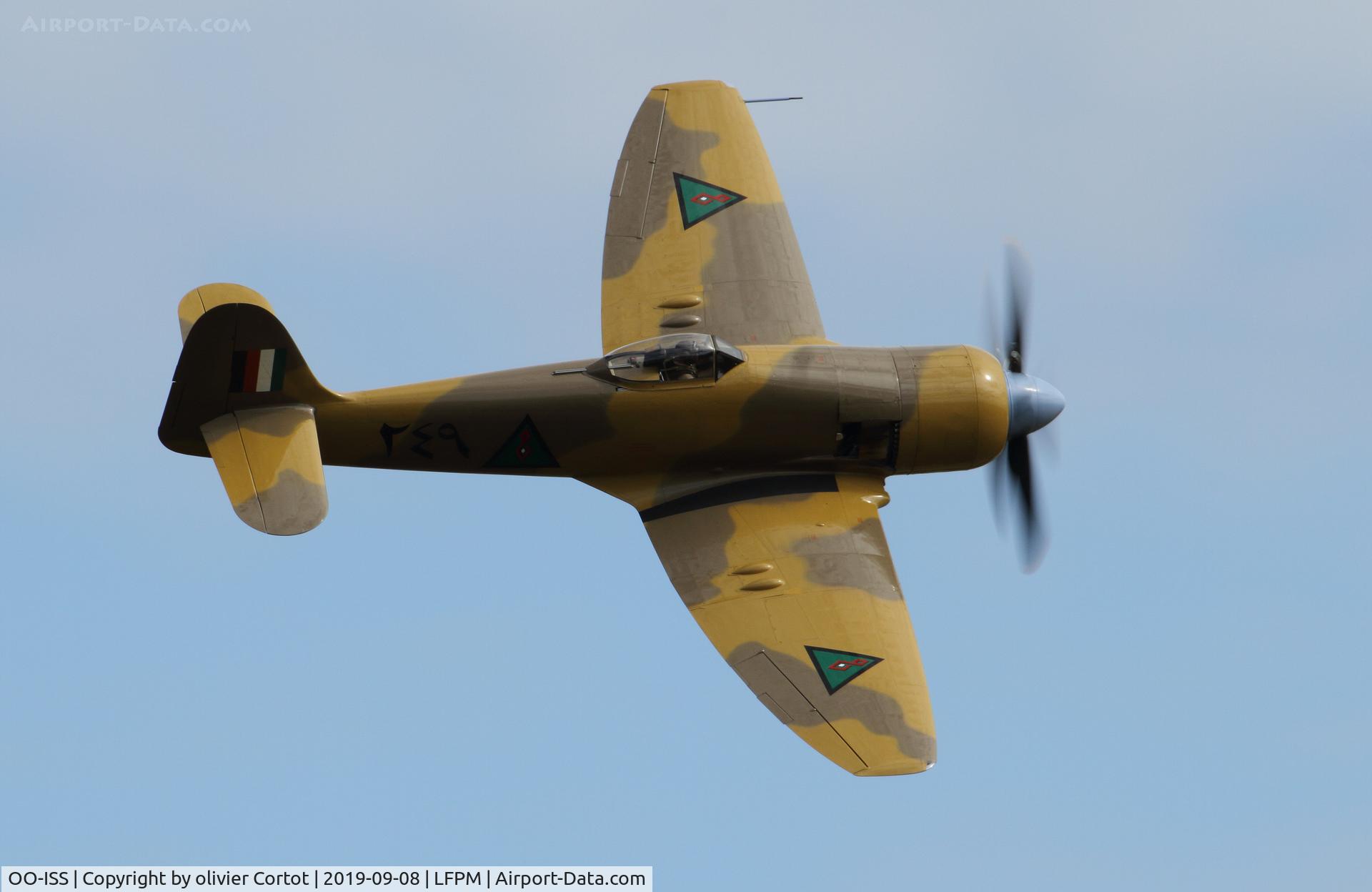 OO-ISS, 1947 Hawker Fury FB.10 C/N 33731, 2019 Melun airshow