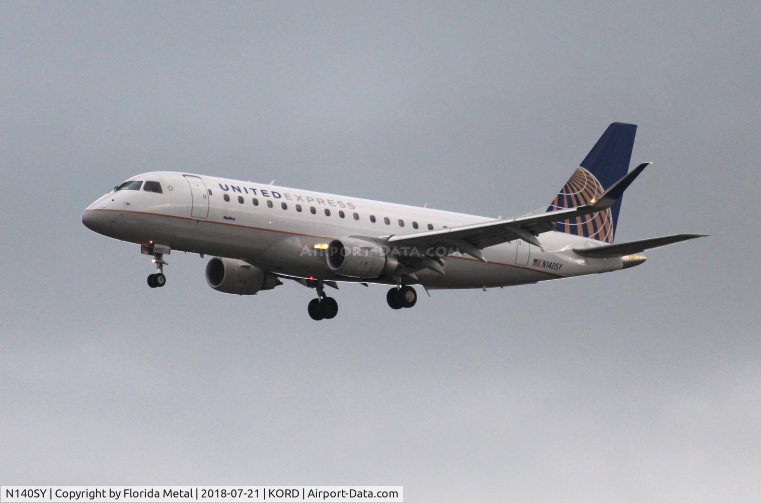 N140SY, 2015 Embraer 175LR (ERJ-170-200LR) C/N 17000470, ORD 2018