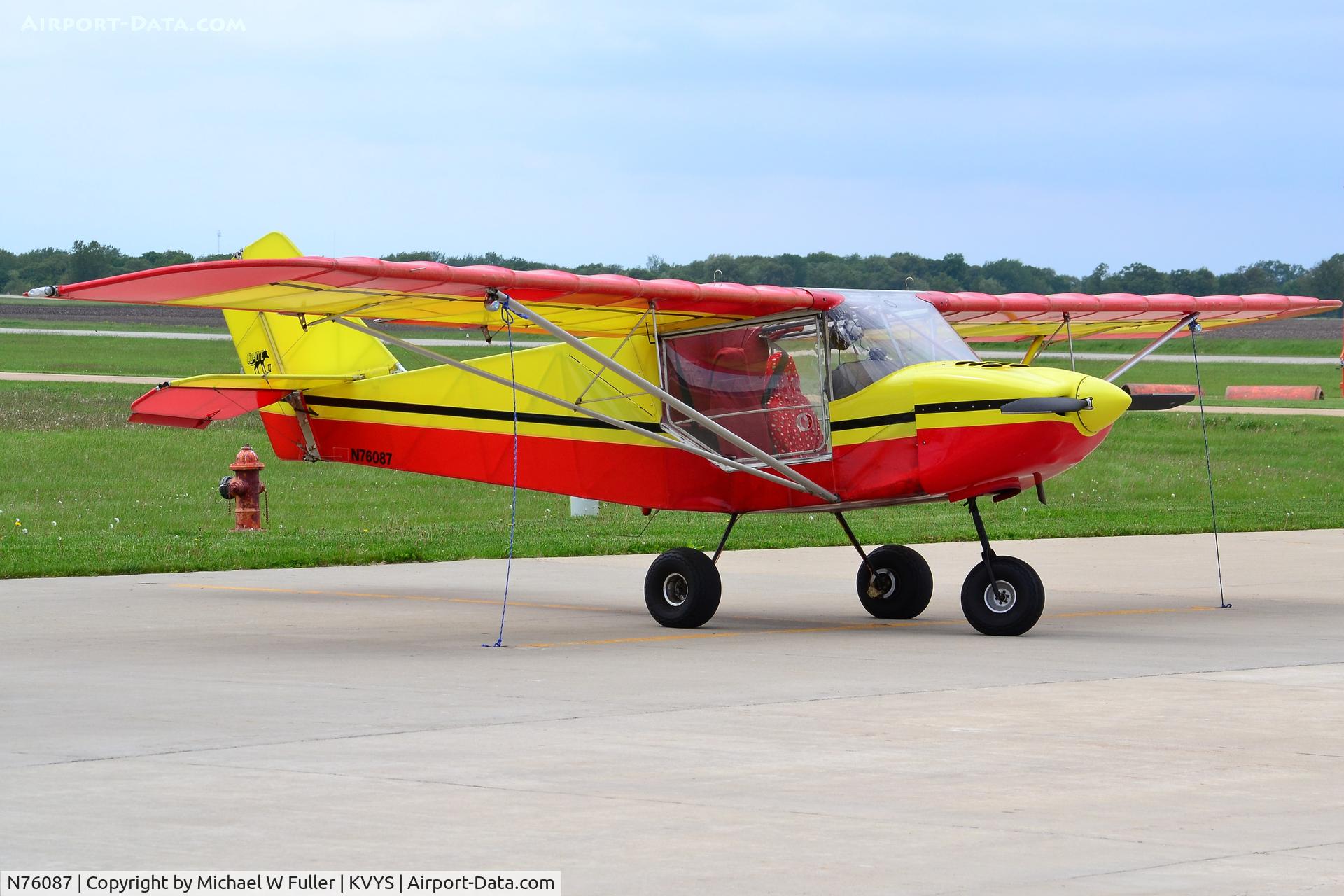 N76087, 1997 Rans S-6ES Coyote II C/N 0293431, Plane spotting at KVYS 5-23-2020