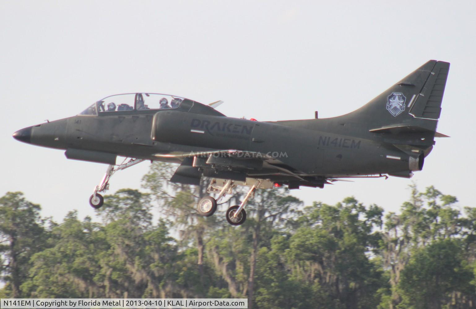 N141EM, 1970 Douglas TA-4K Skyhawk C/N 157915, SNF 2013