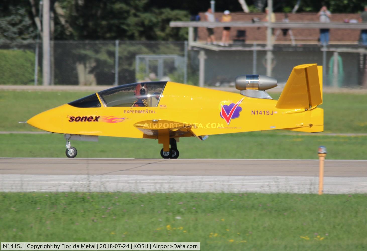 N141SJ, 2014 Sonex JSX-2 C/N 001, OSH 2018