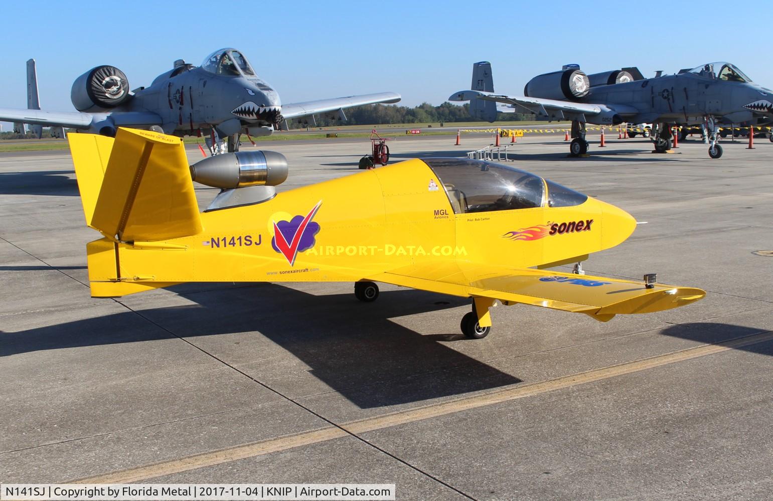 N141SJ, 2014 Sonex JSX-2 C/N 001, NAS JAX 2017