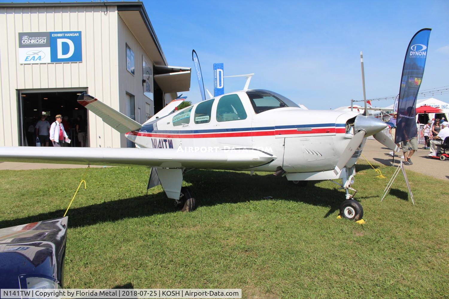 N141TW, 1974 Beech V35B Bonanza C/N D-9634, OSH 2018