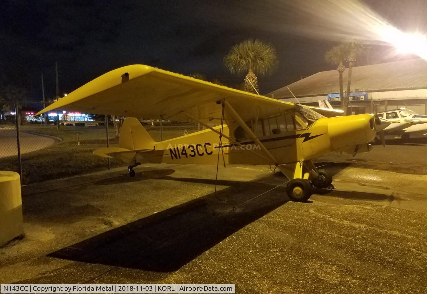 N143CC, 2003 Piper/cub Crafters PA-18-150 C/N 9956CC, ORL 2018