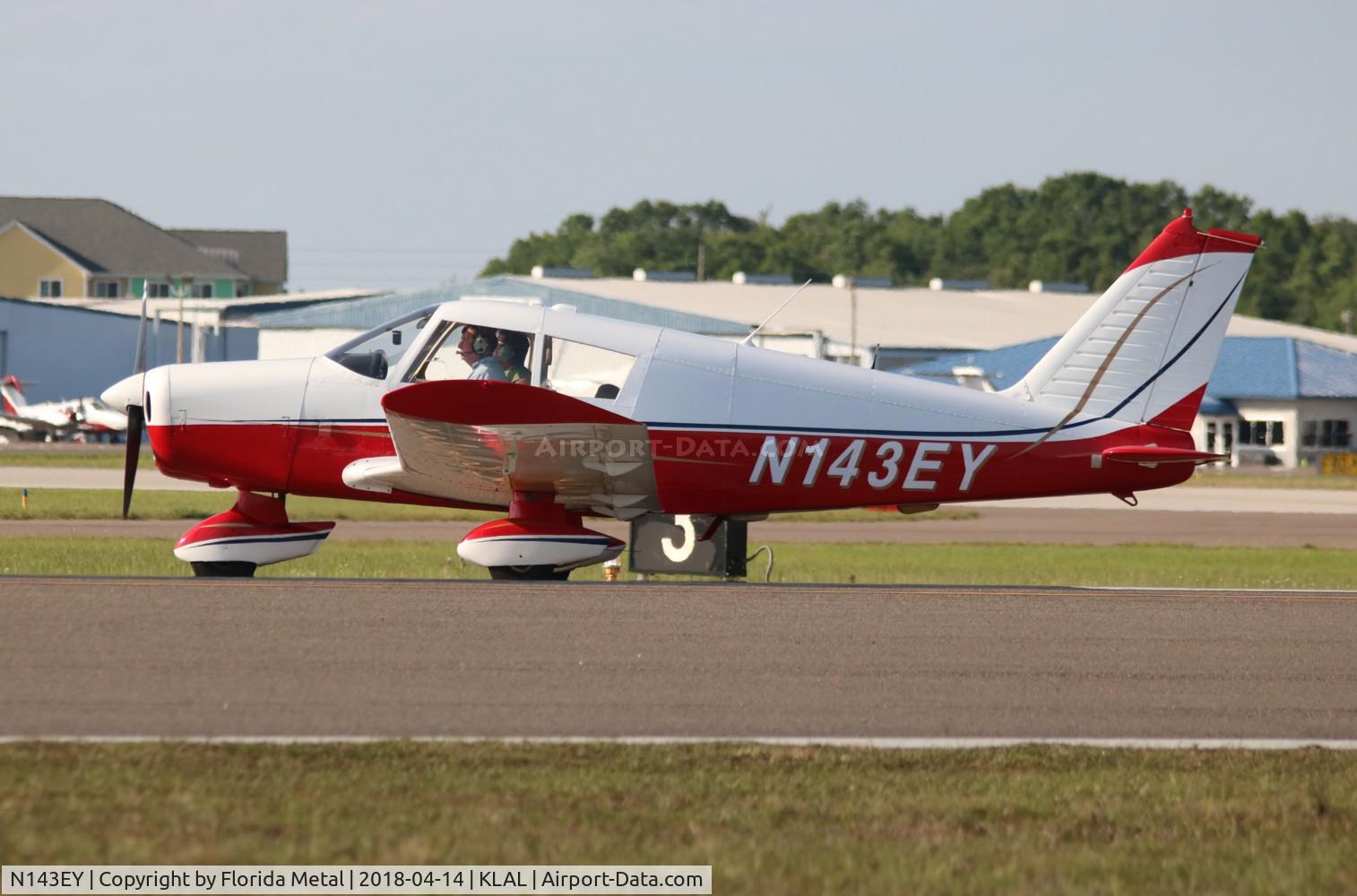 N143EY, 1968 Piper PA-28-140 C/N 28-24348, SNF 2018