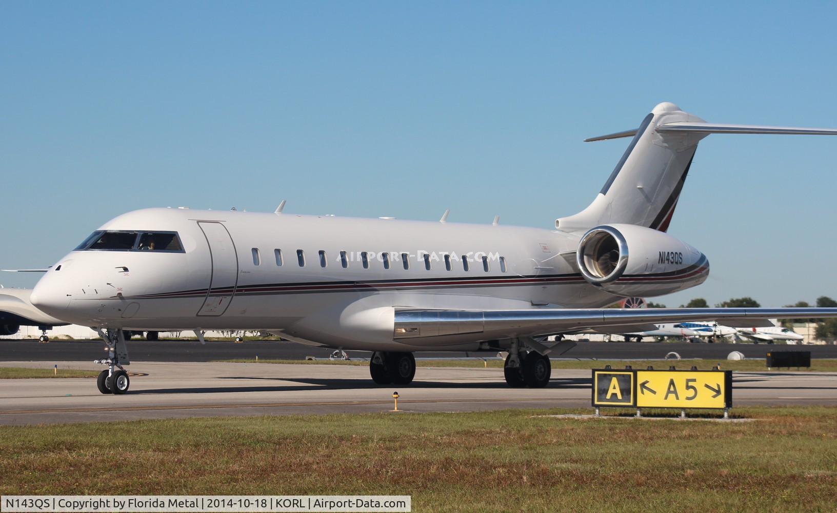 N143QS, 2012 Bombardier BD-700-1A10 Global 6000 C/N 9499, NBAA 2014