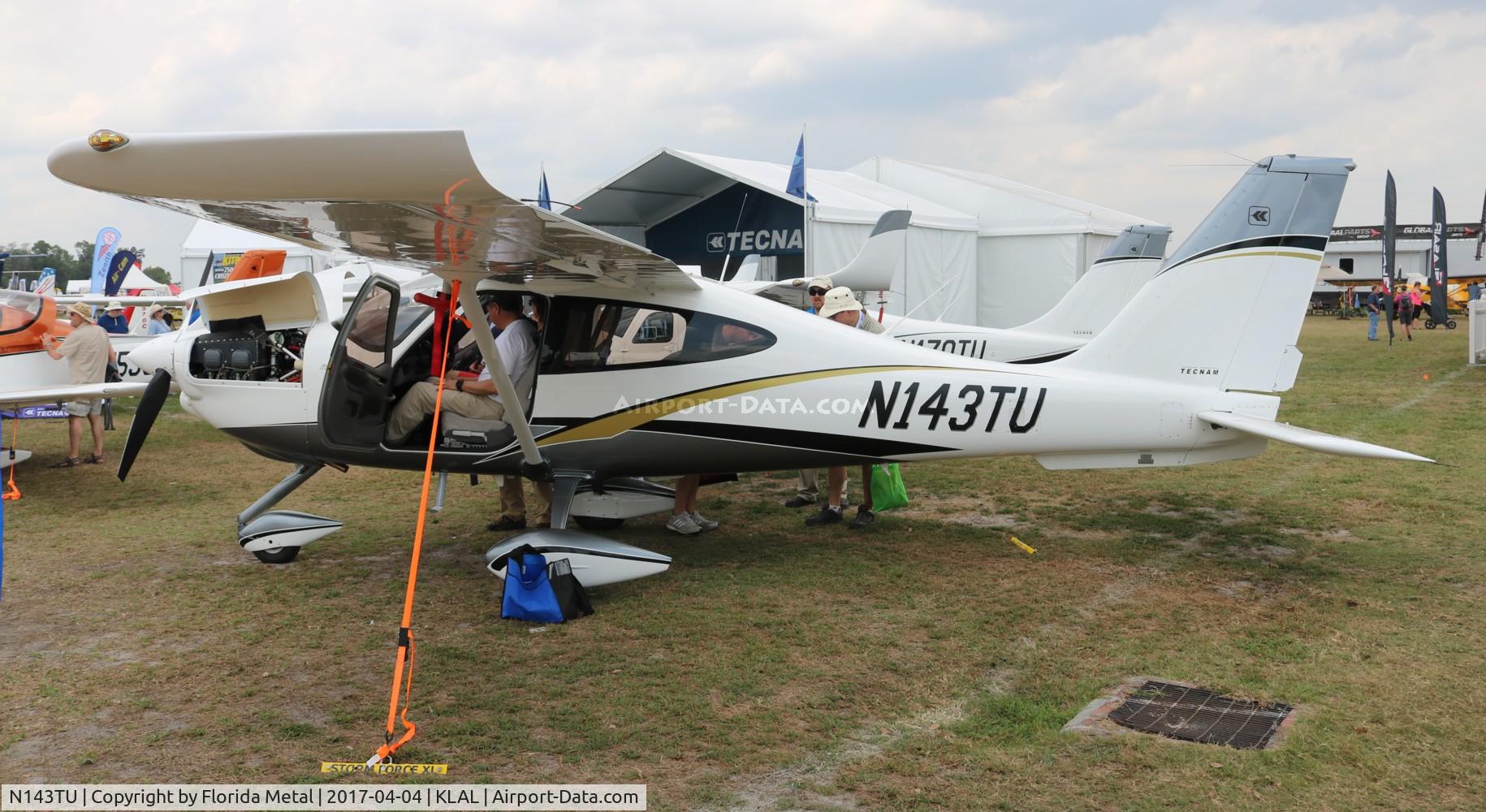 N143TU, 2016 Tecnam P-2010 C/N 043/US, SNF 2017