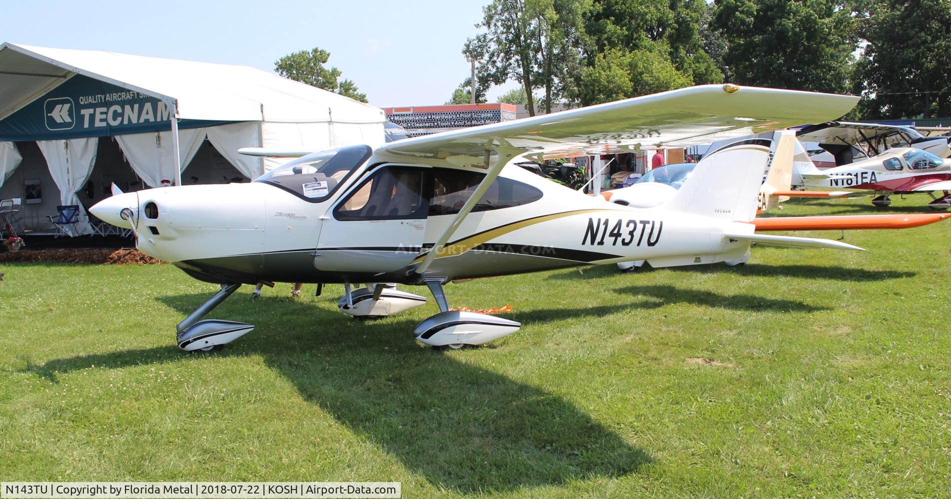 N143TU, 2016 Tecnam P-2010 C/N 043/US, OSH 2018