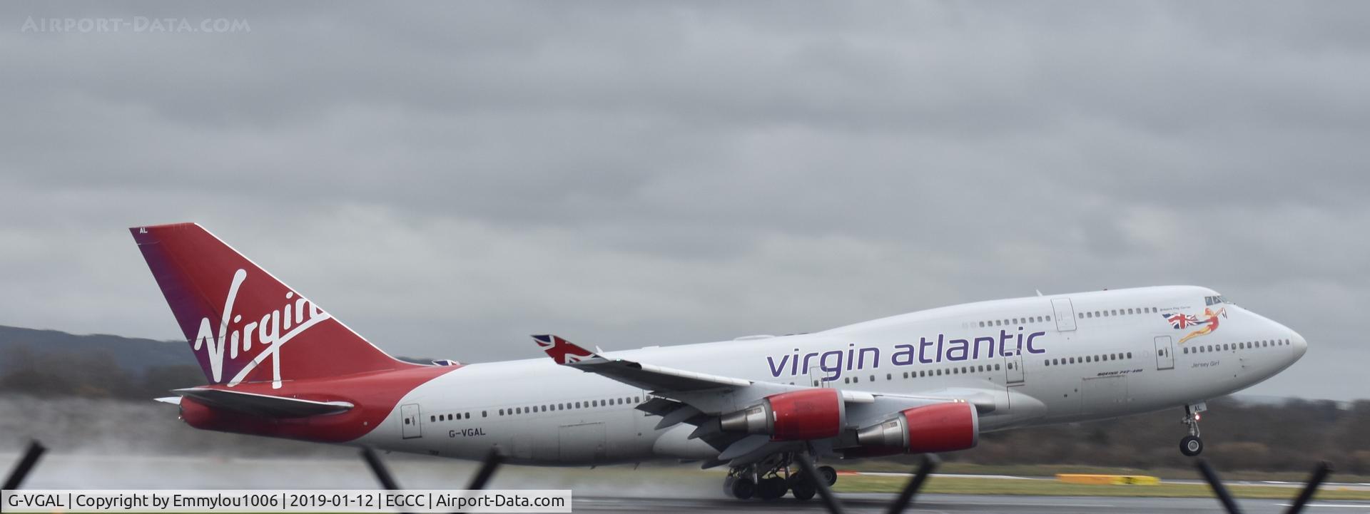 G-VGAL, 2001 Boeing 747-443 C/N 32337, STANDING ON AIRPORT CAR PARK