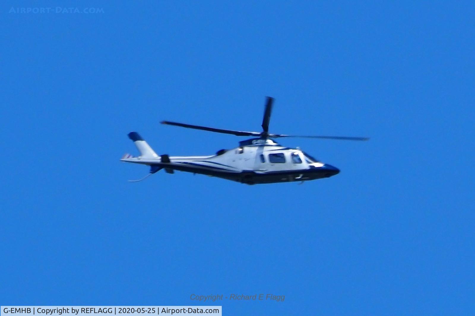G-EMHB, 2001 Agusta A-109E Power C/N 11111, Formerly ZR324