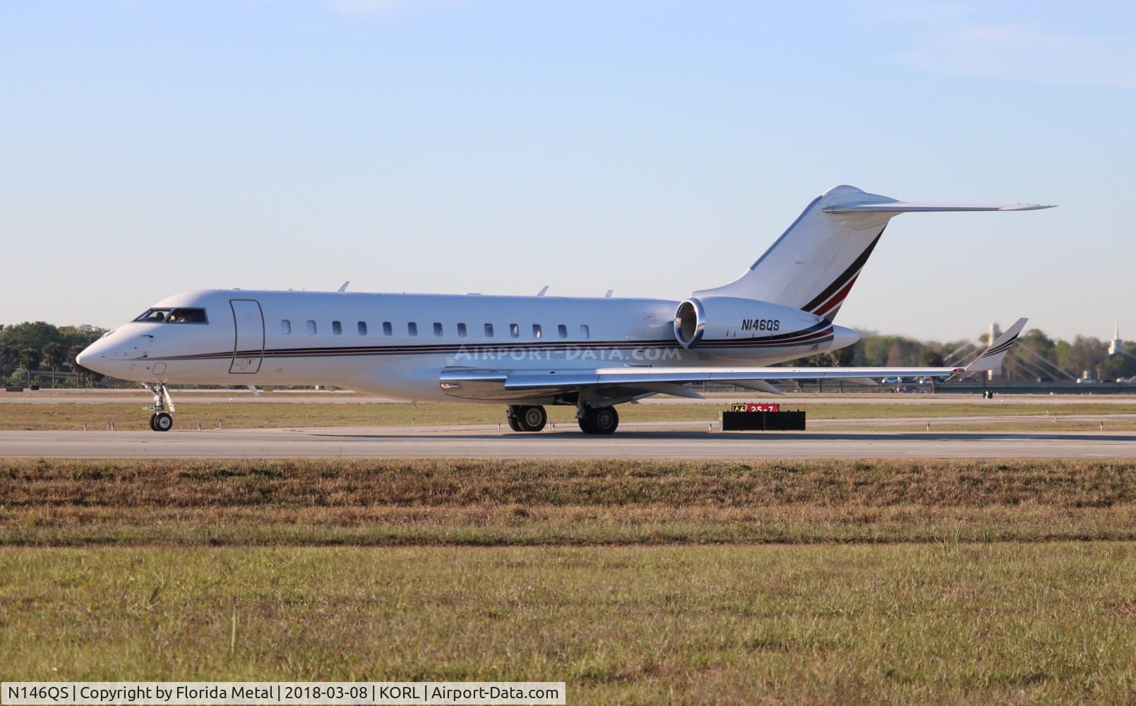 N146QS, 2014 Bombardier BD-700-1A10 Global 6000 C/N 9615, ORL 2018