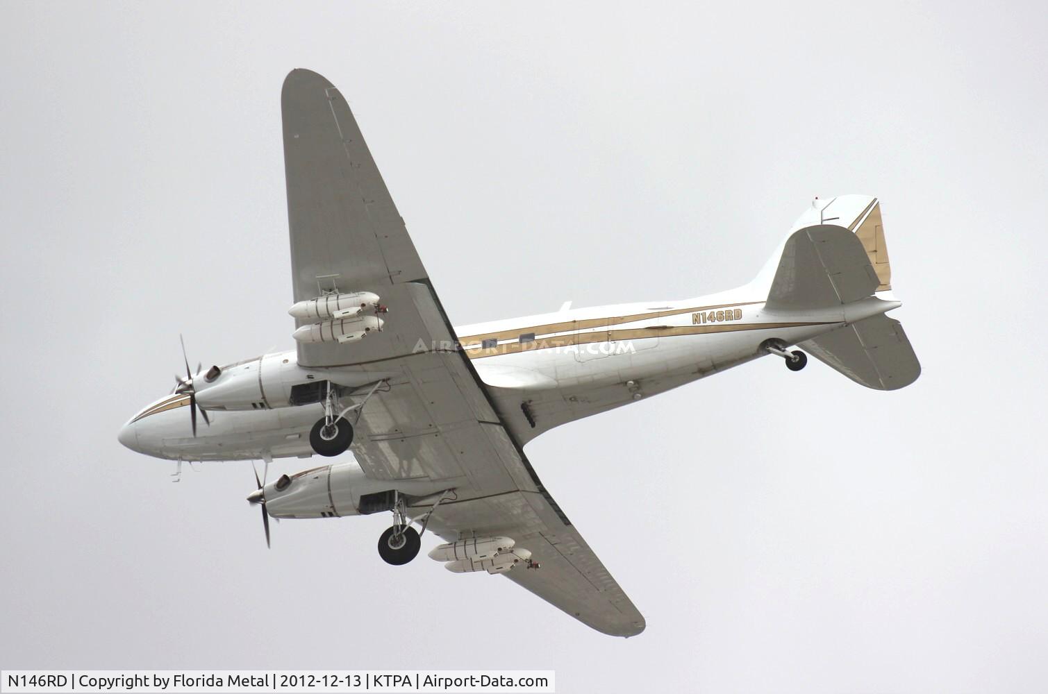 N146RD, 1944 Douglas DC-3 C/N 32897, TPA 2012