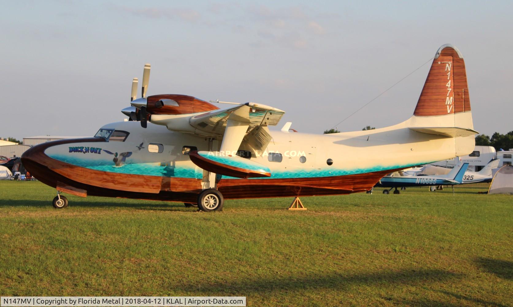 N147MV, 1950 Grumman G-73T Turbo Mallard Mallard C/N J-50, SNF 2018