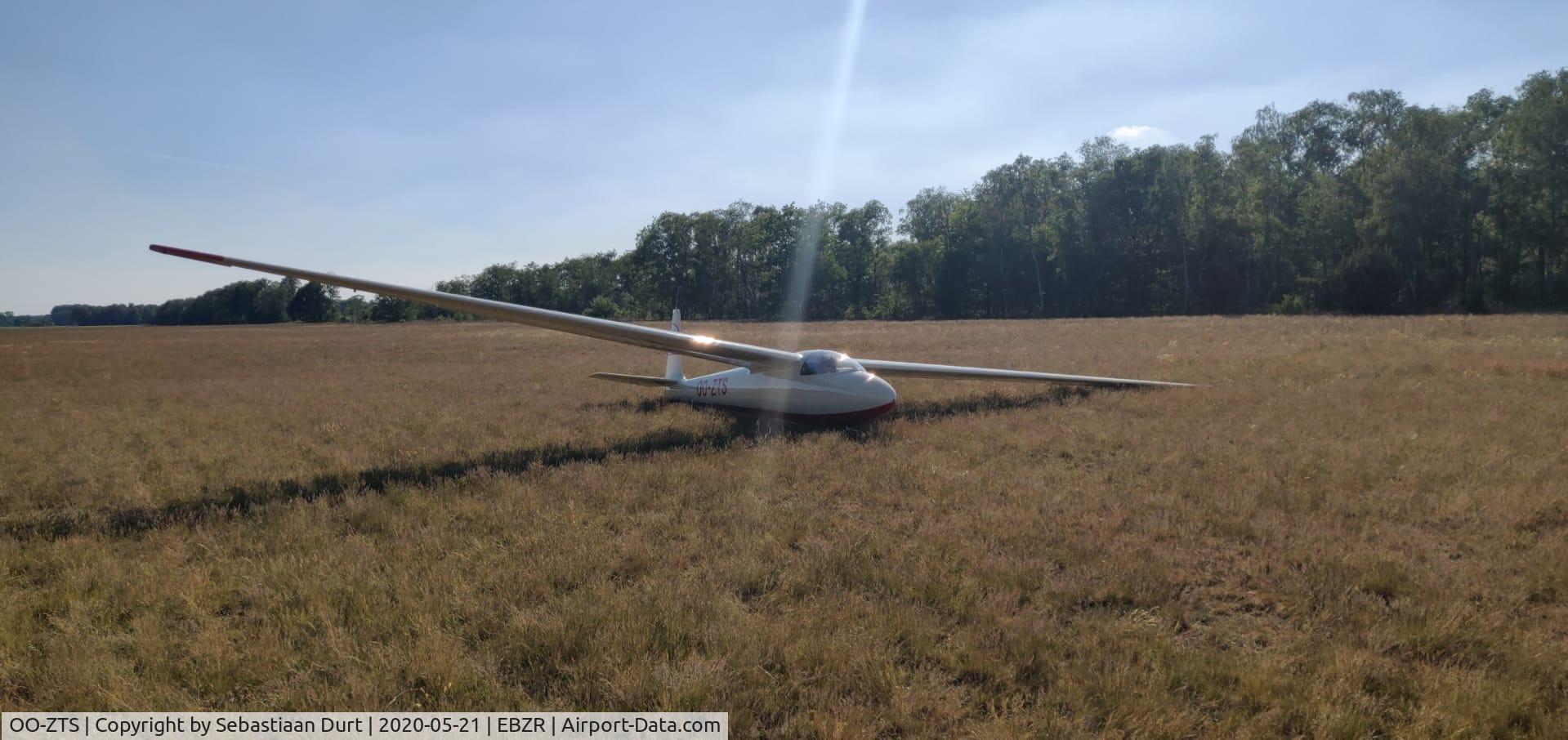OO-ZTS, 1968 Schleicher Ka-6E Rhonsegler C/N 4197, First flight after 20 years of storage.