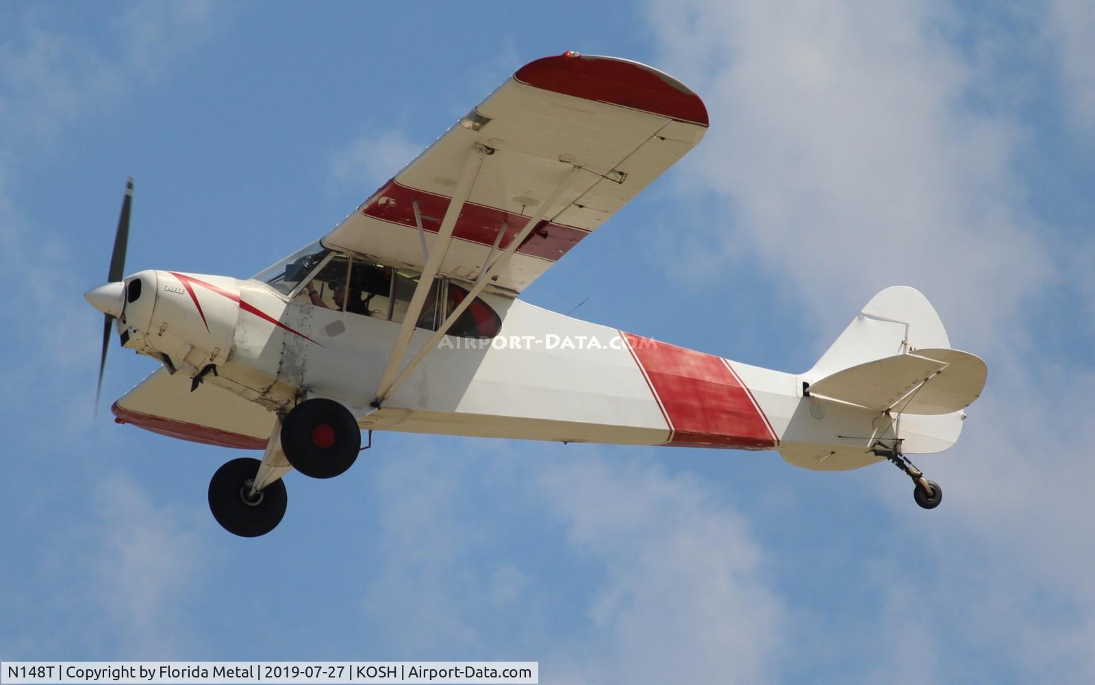 N148T, 1953 Piper PA-18-105 Special C/N 18-2262, OSH 2019