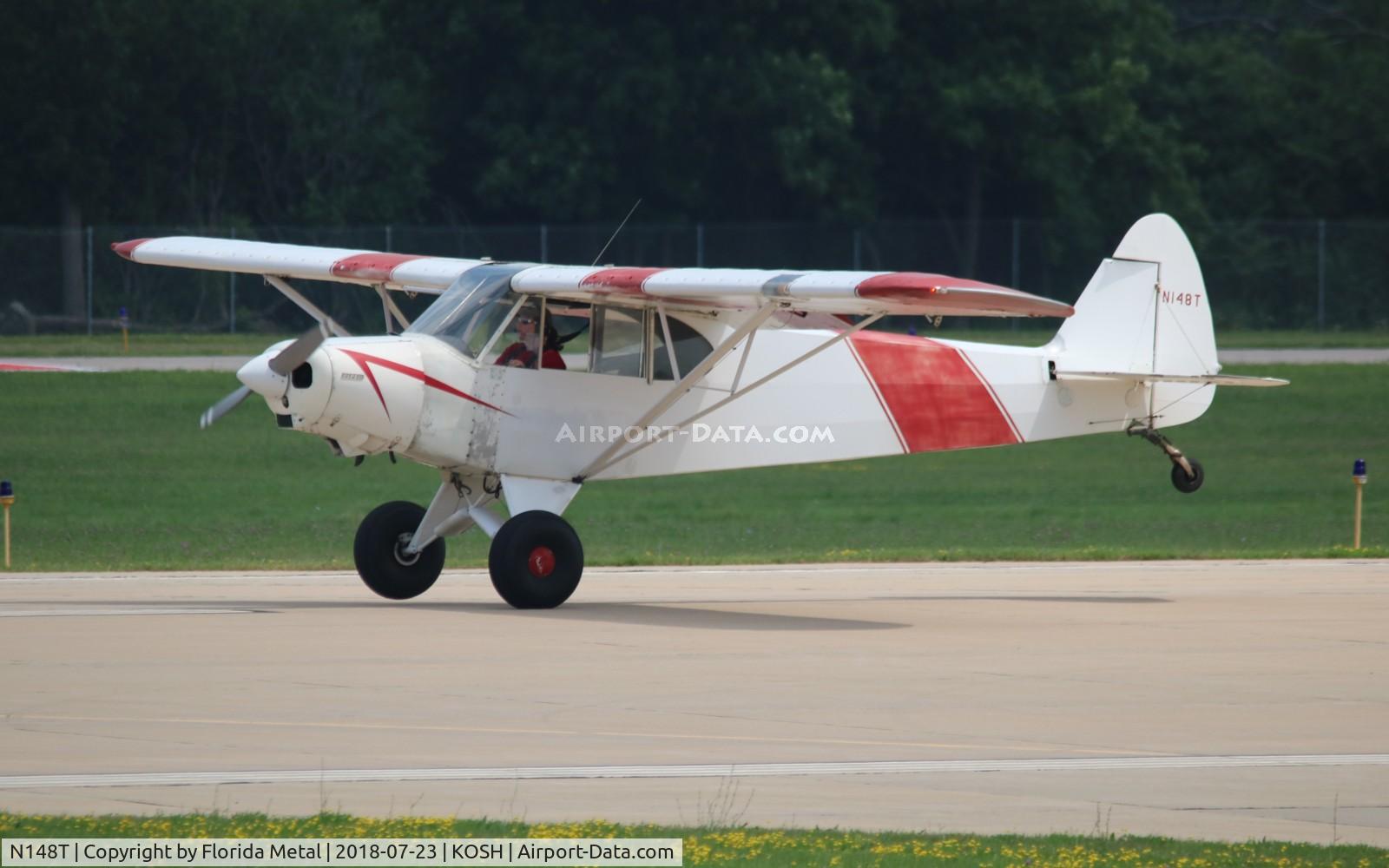 N148T, 1953 Piper PA-18-105 Special C/N 18-2262, OSH 2018