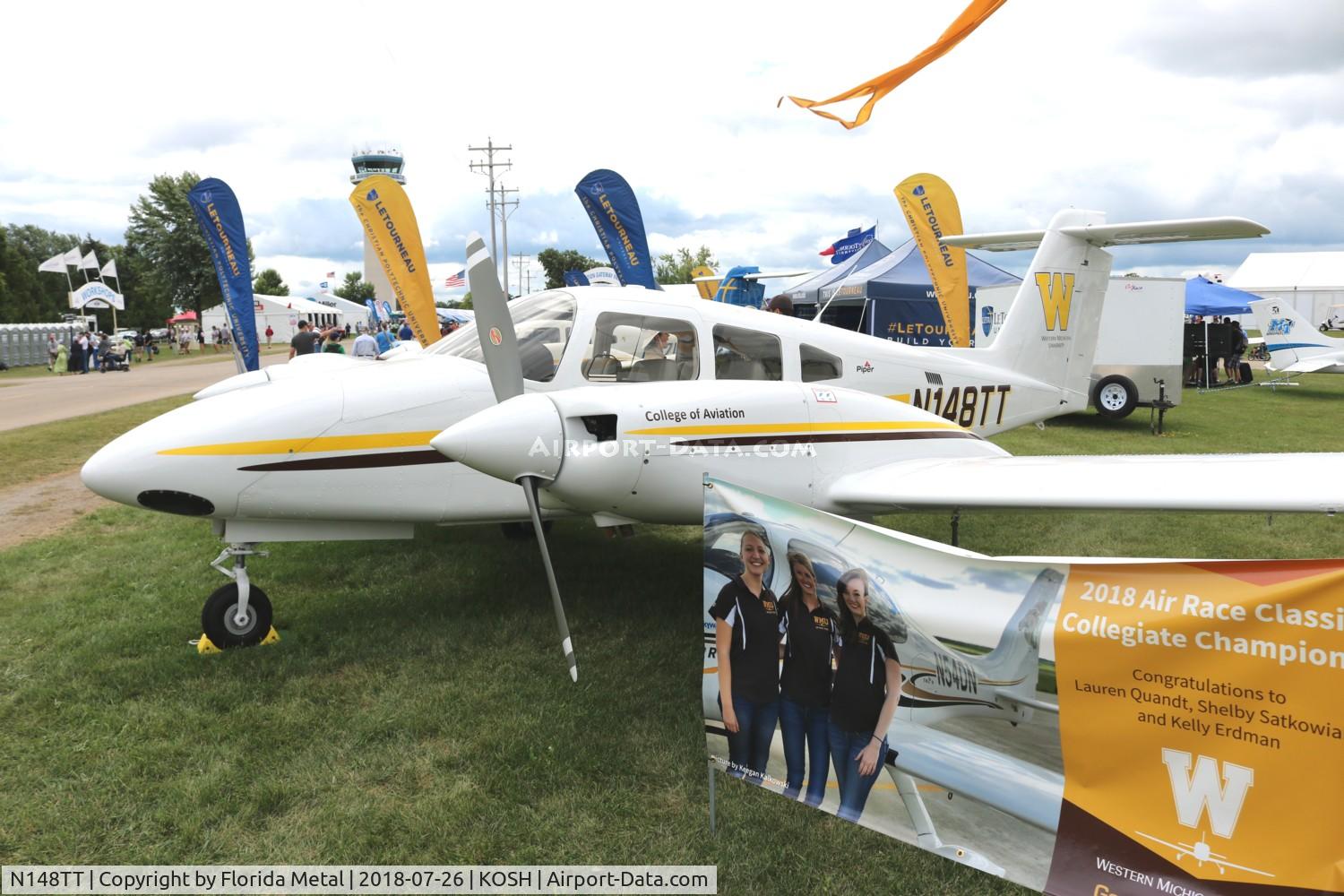 N148TT, 2018 Piper PA-44-180 Seminole C/N 4496428, OSH 2018