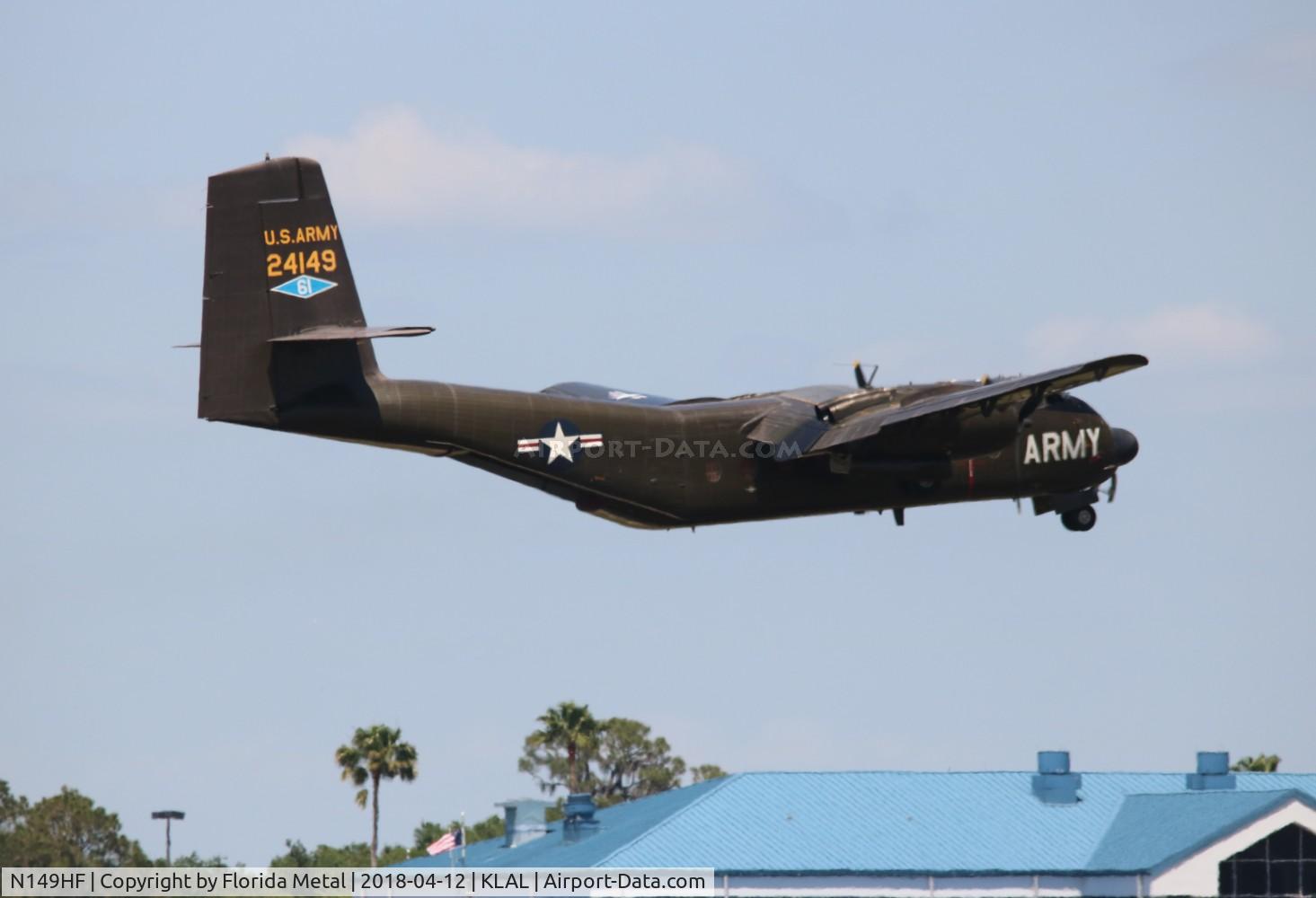 N149HF, 1962 De Havilland Canada DHC-4A Caribou C/N 85, SNF 2018