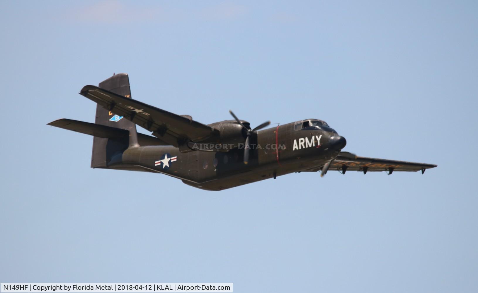 N149HF, 1962 De Havilland Canada DHC-4A Caribou C/N 85, SNF 2018