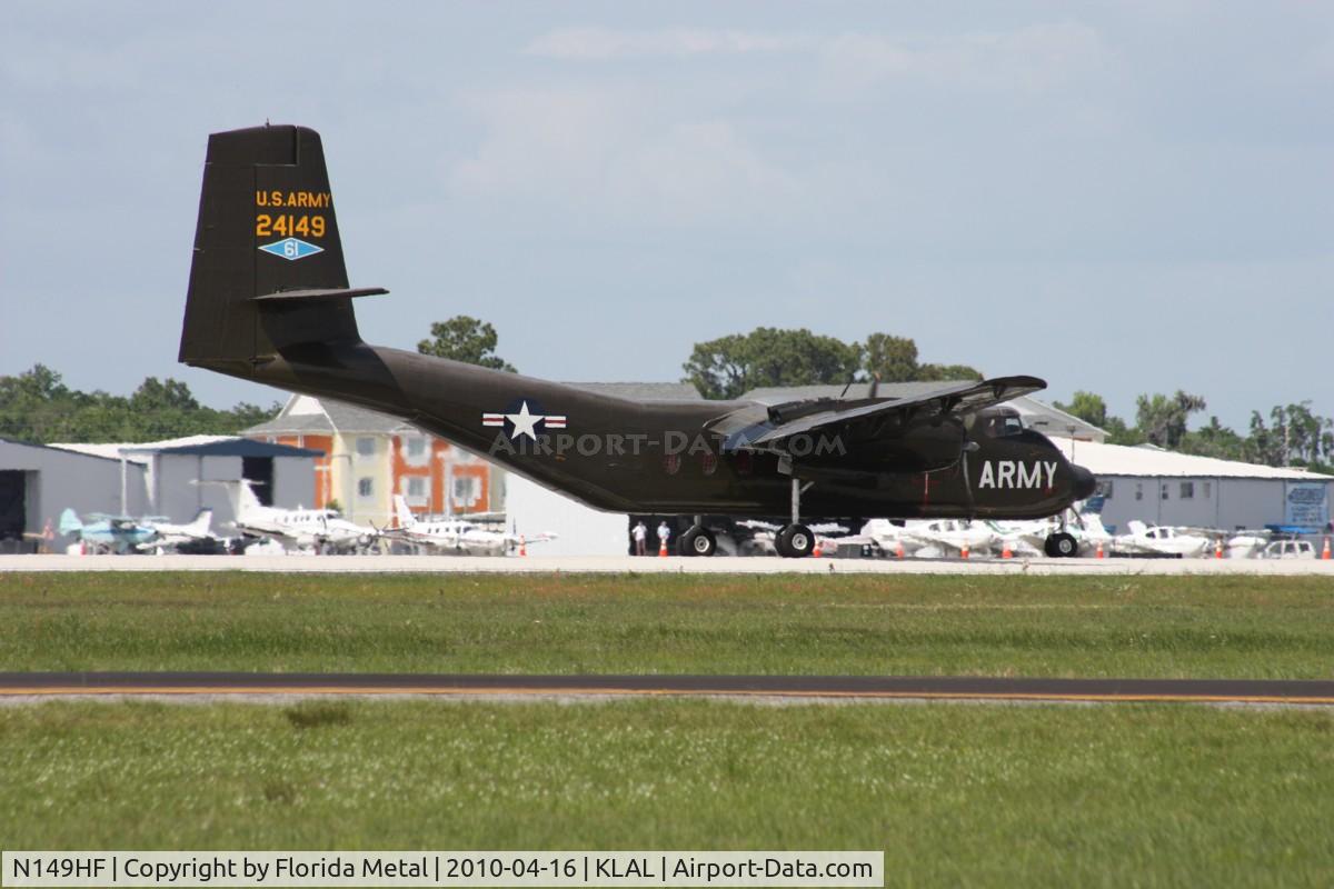 N149HF, 1962 De Havilland Canada DHC-4A Caribou C/N 85, SNF 2010