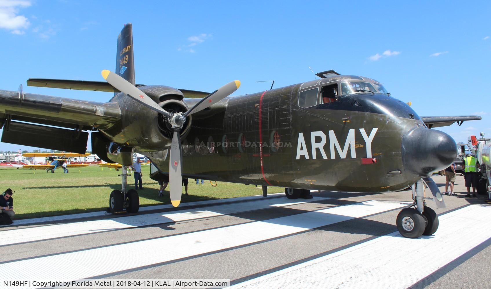N149HF, 1962 De Havilland Canada DHC-4A Caribou C/N 85, SNF 2018