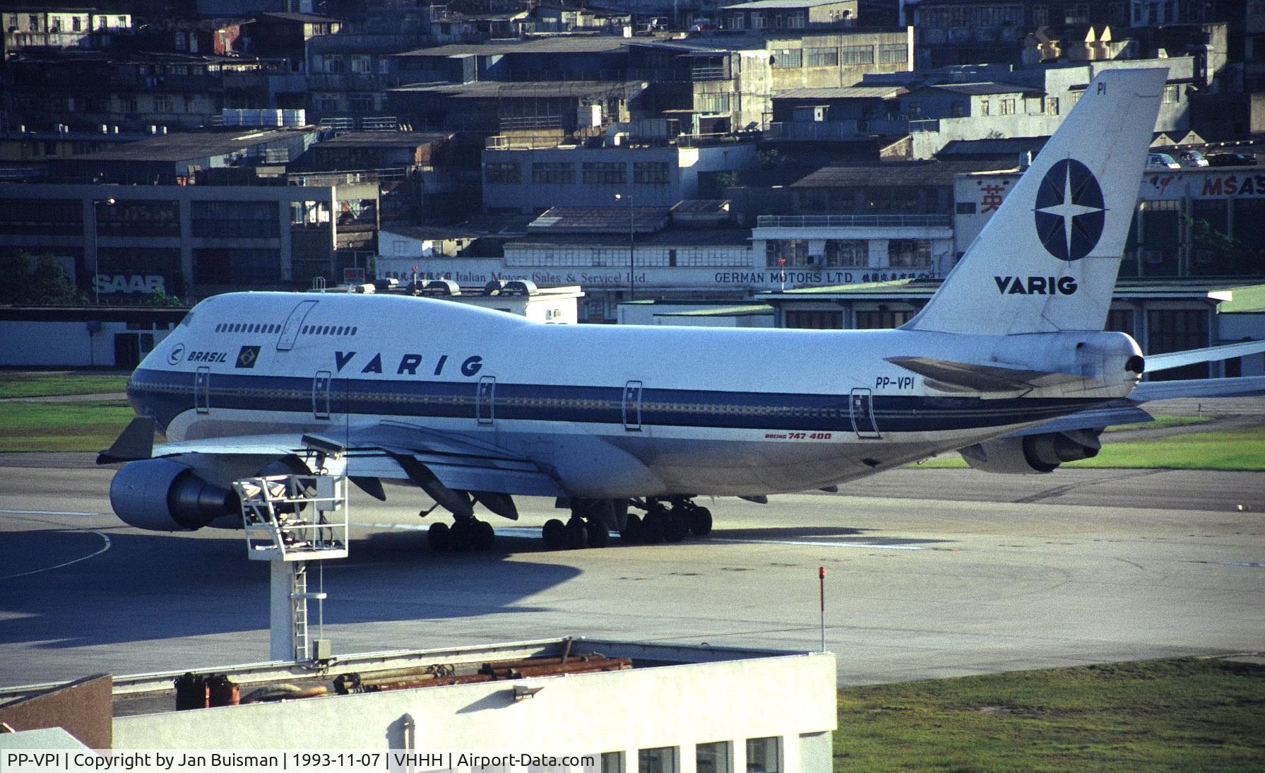 PP-VPI, 1991 Boeing 747-475 C/N 24896, VARIG