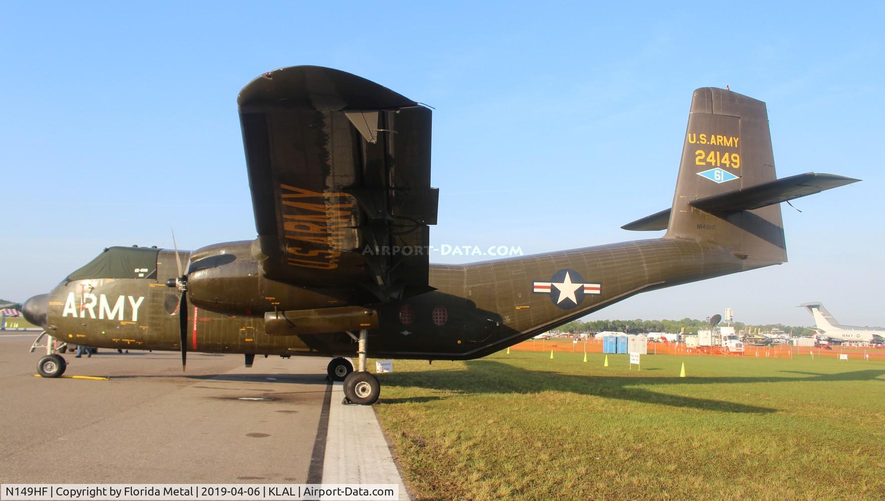 N149HF, 1962 De Havilland Canada DHC-4A Caribou C/N 85, SNF 2019