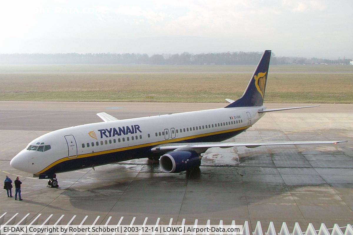 EI-DAK, 2003 Boeing 737-8AS C/N 33717, EI-DAK @ LOWG 2003