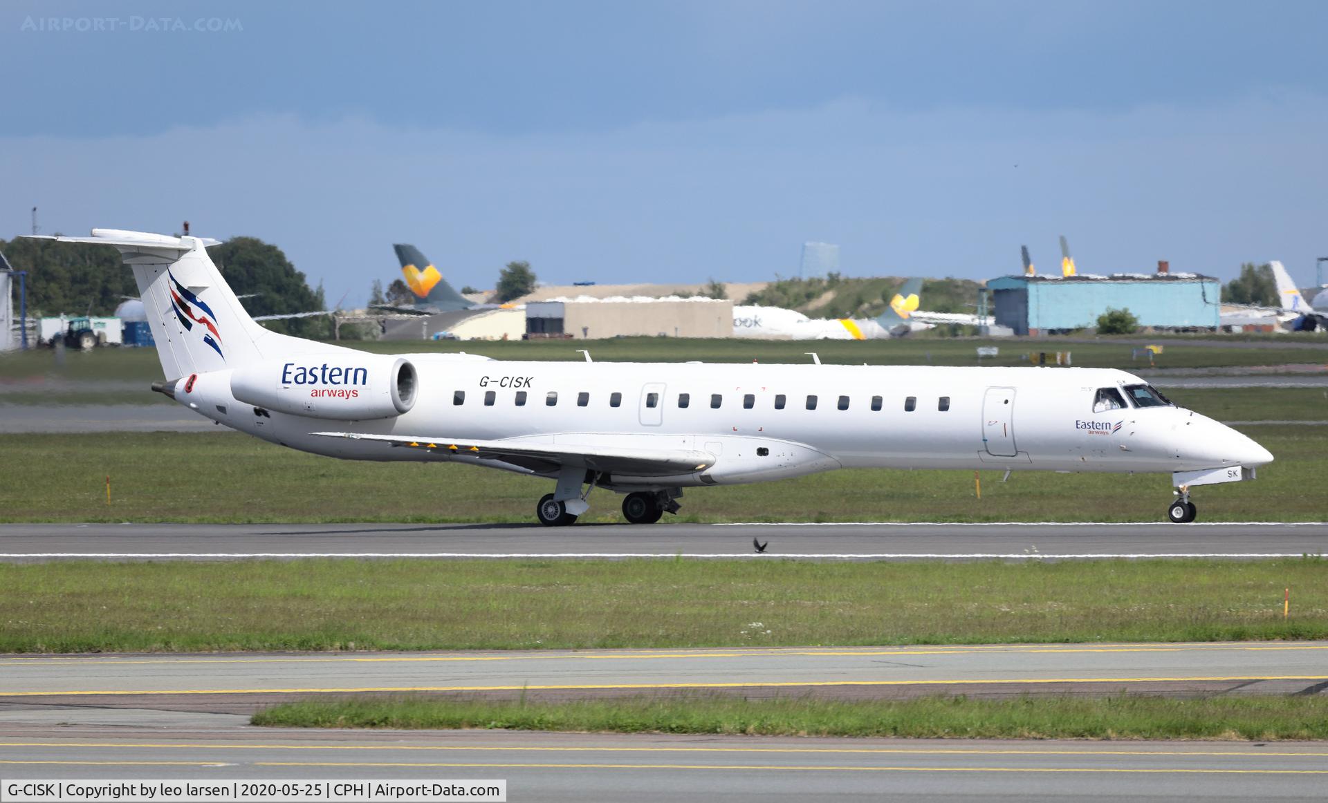 G-CISK, 2002 Embraer EMB-145LU (ERJ-145LU) C/N 145570, Copenhagen 25.5.2020
