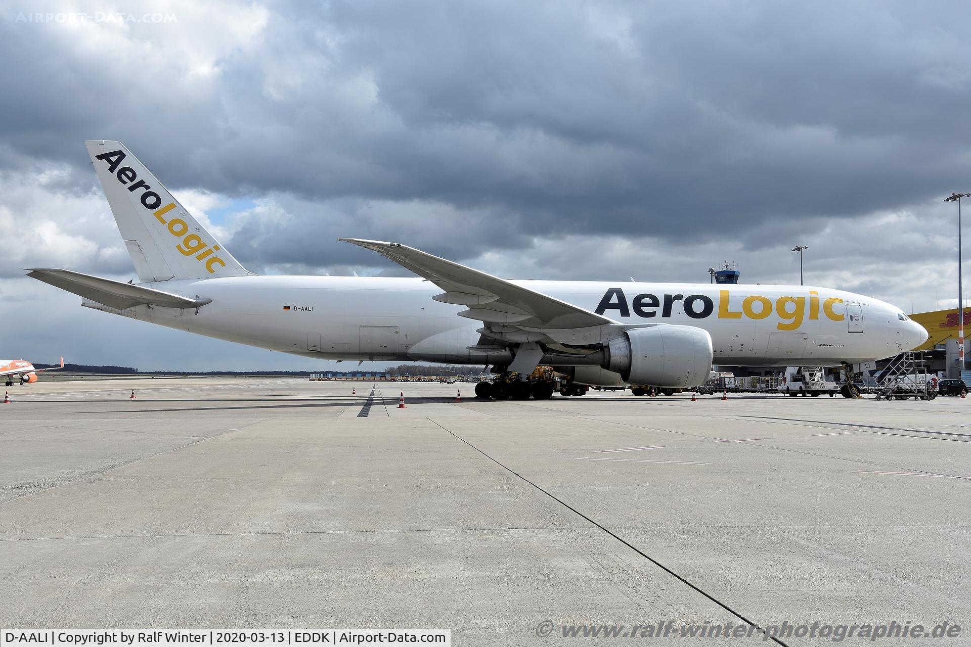 D-AALI, 2009 Boeing 777-F6N C/N 37708, Boeing 777-F6N - 3S BOX Aerologic - 37708 - D-AALI - 13.03.2020 - CGN