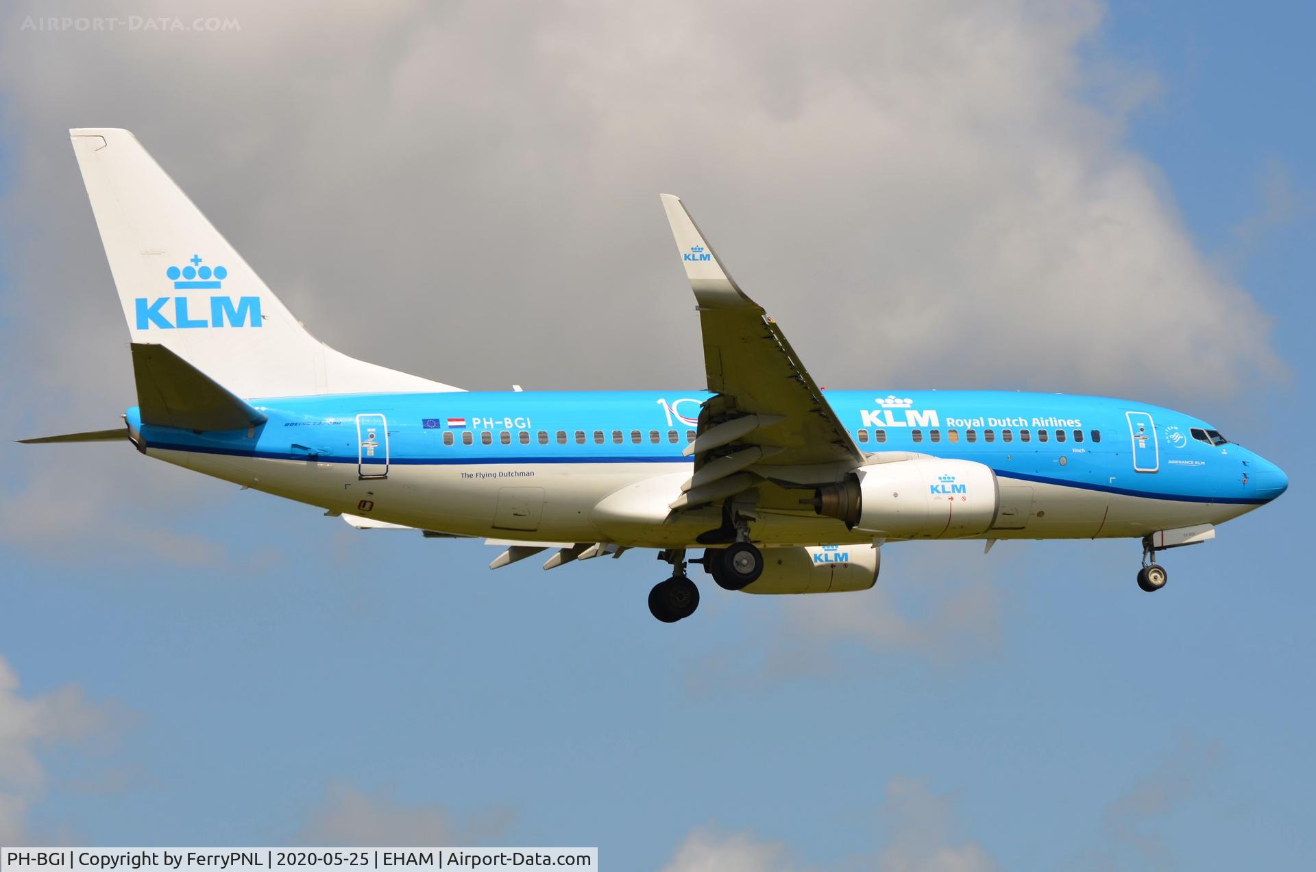 PH-BGI, 2010 Boeing 737-7K2 C/N 30364, Arrival of KLM B737