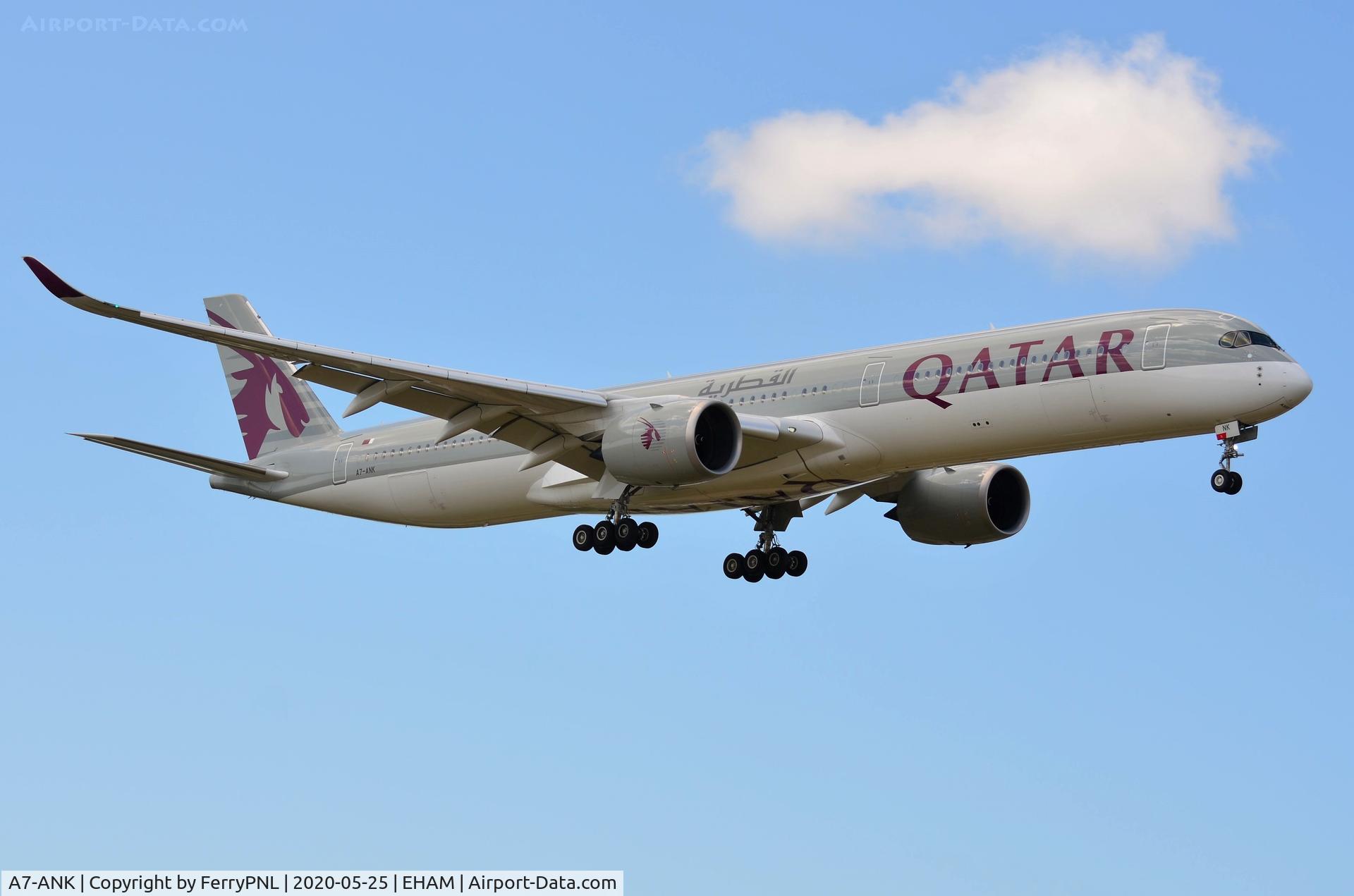 A7-ANK, 2019 Airbus A350-1041 C/N 332, Qatar A359-1000