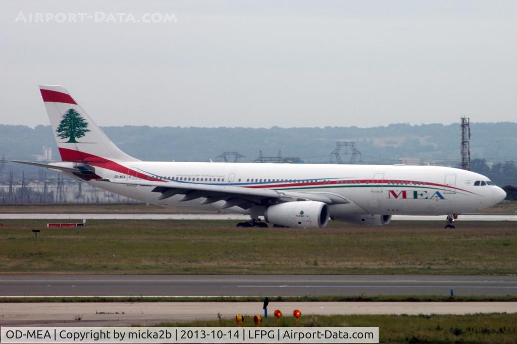 OD-MEA, 2009 Airbus A330-243 C/N 984, Taxiing
