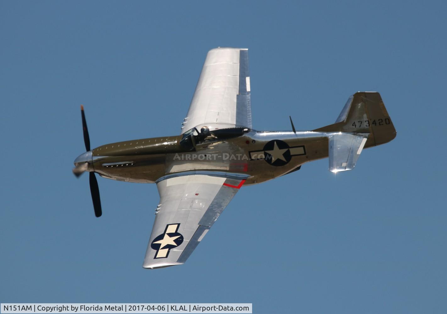 N151AM, 1944 North American P-51D Mustang C/N 122-39879, SNF 2017