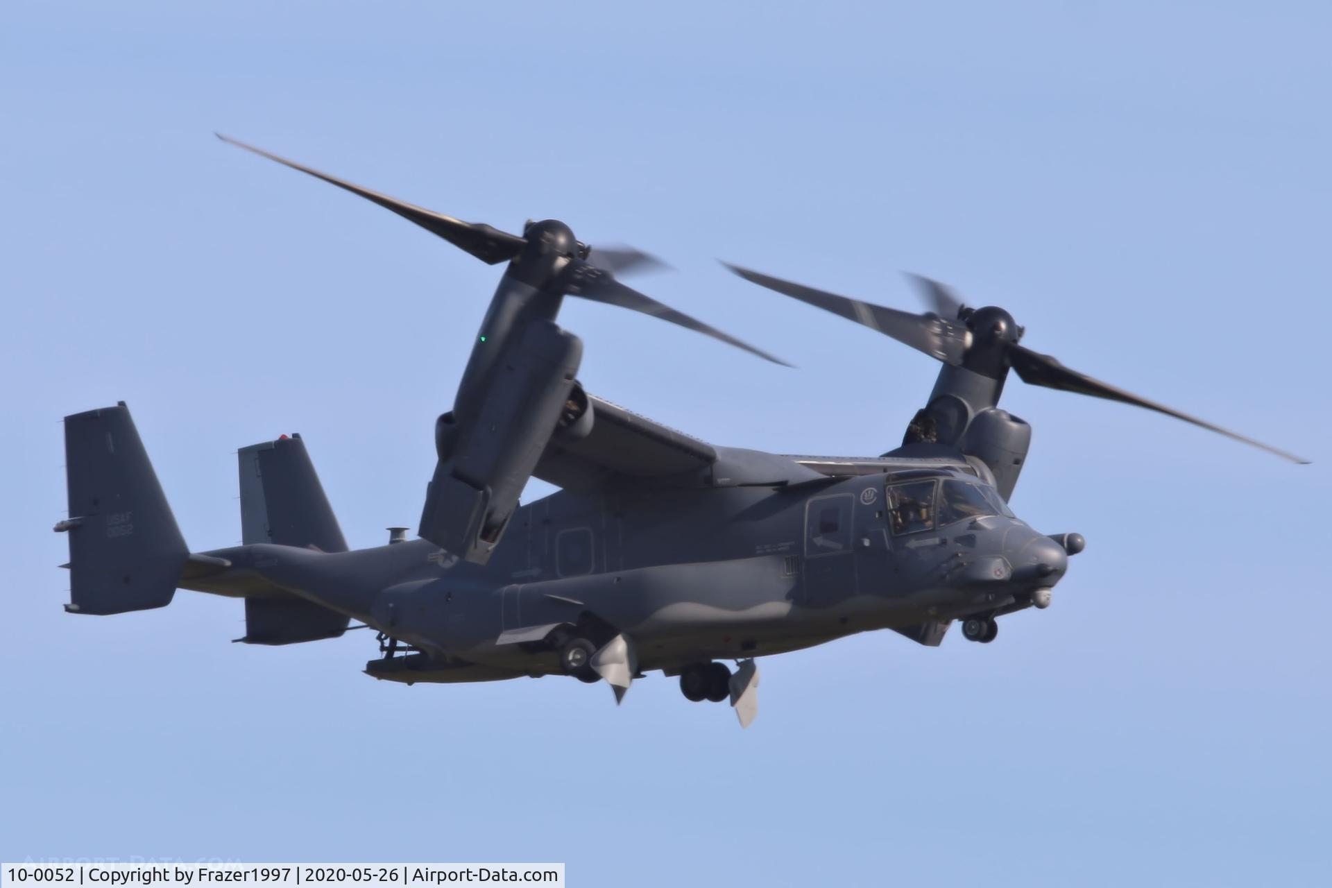 10-0052, 2010 Bell-Boeing CV-22B Osprey C/N D1028, Bovington hls