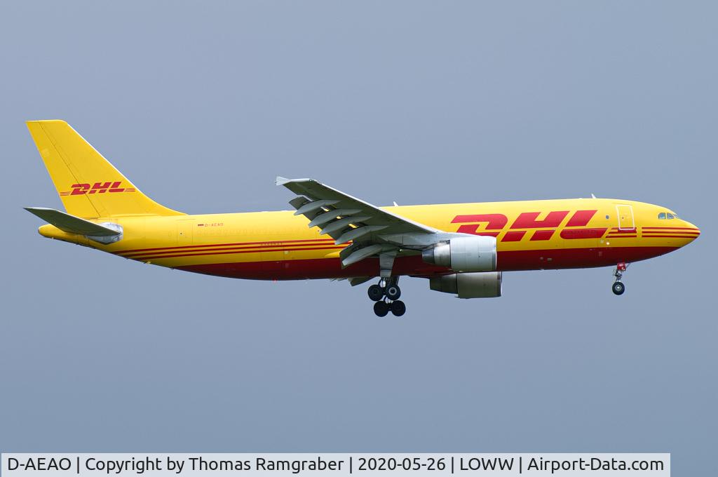 D-AEAO, 1993 Airbus A300B4-622R(F) C/N 711, DHL Airbus A300-600R(F)