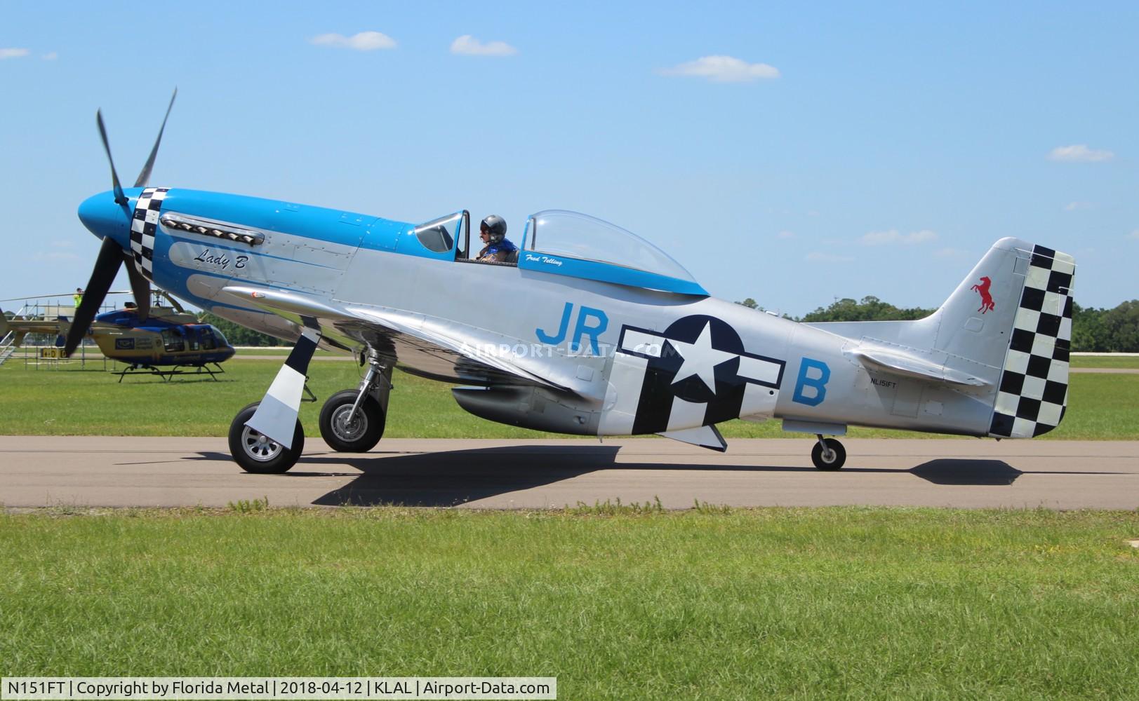 N151FT, 1945 North American P-51D Mustang C/N 44-74506, SNF 2018