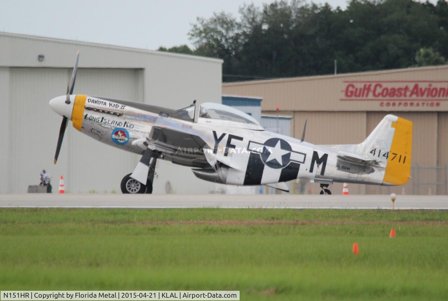 N151HR, 1945 North American P-51D Mustang C/N 12241064, SNF 2015