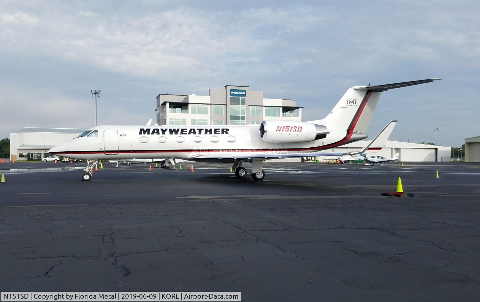 N151SD, 1994 Gulfstream Aerospace G-IV C/N 1249, ORL 2019