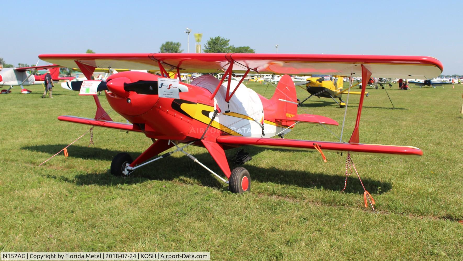 N152AG, 2018 Gill Audie E Acro Sport C/N 1126, OSH 2018