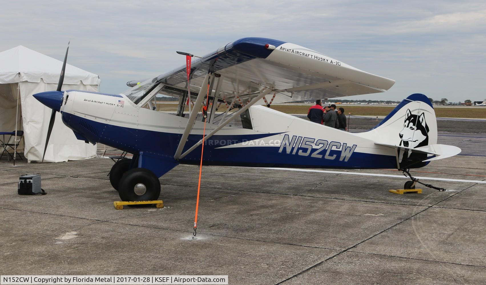 N152CW, 2015 Aviat A-1C Husky C/N 3248, Sebring 2017