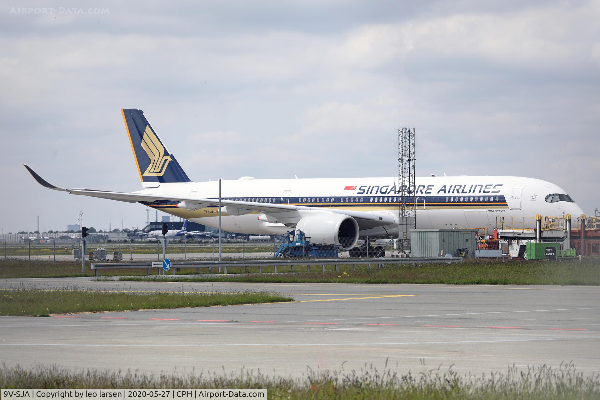 9V-SJA, 2019 Airbus A350-941 C/N 364, Copenhagen 27.5.2020