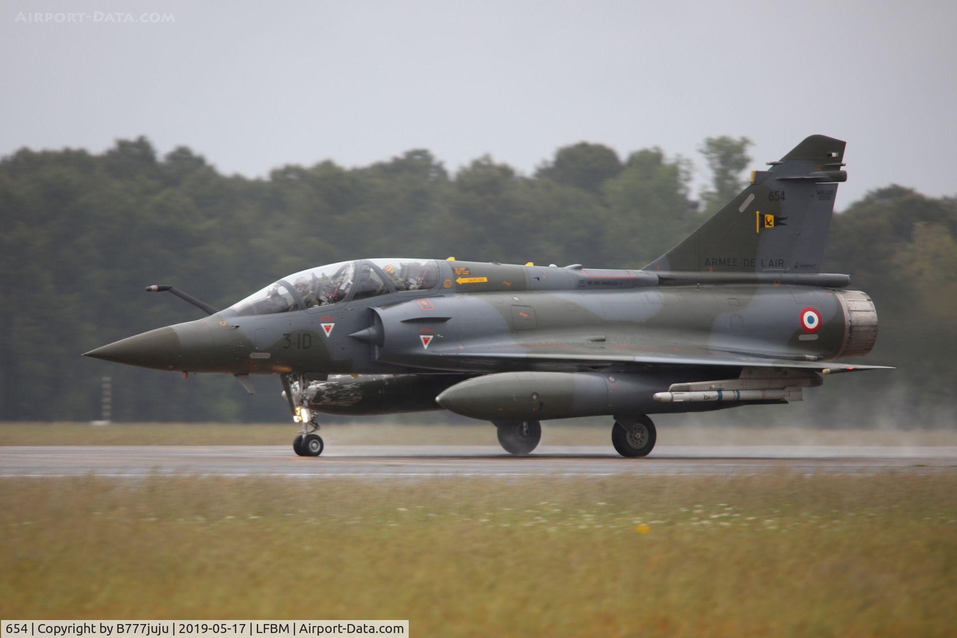 654, 2008 Dassault Mirage 2000D C/N 528, TigerMeet 2019
