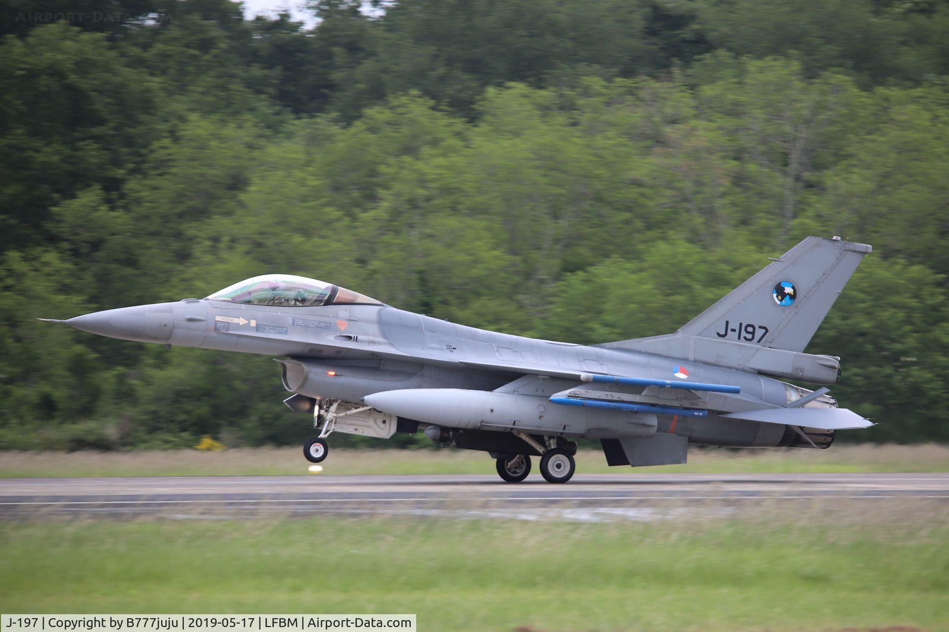 J-197, Fokker F-16AM Fighting Falcon C/N 6D-104, TigerMeet 2019
