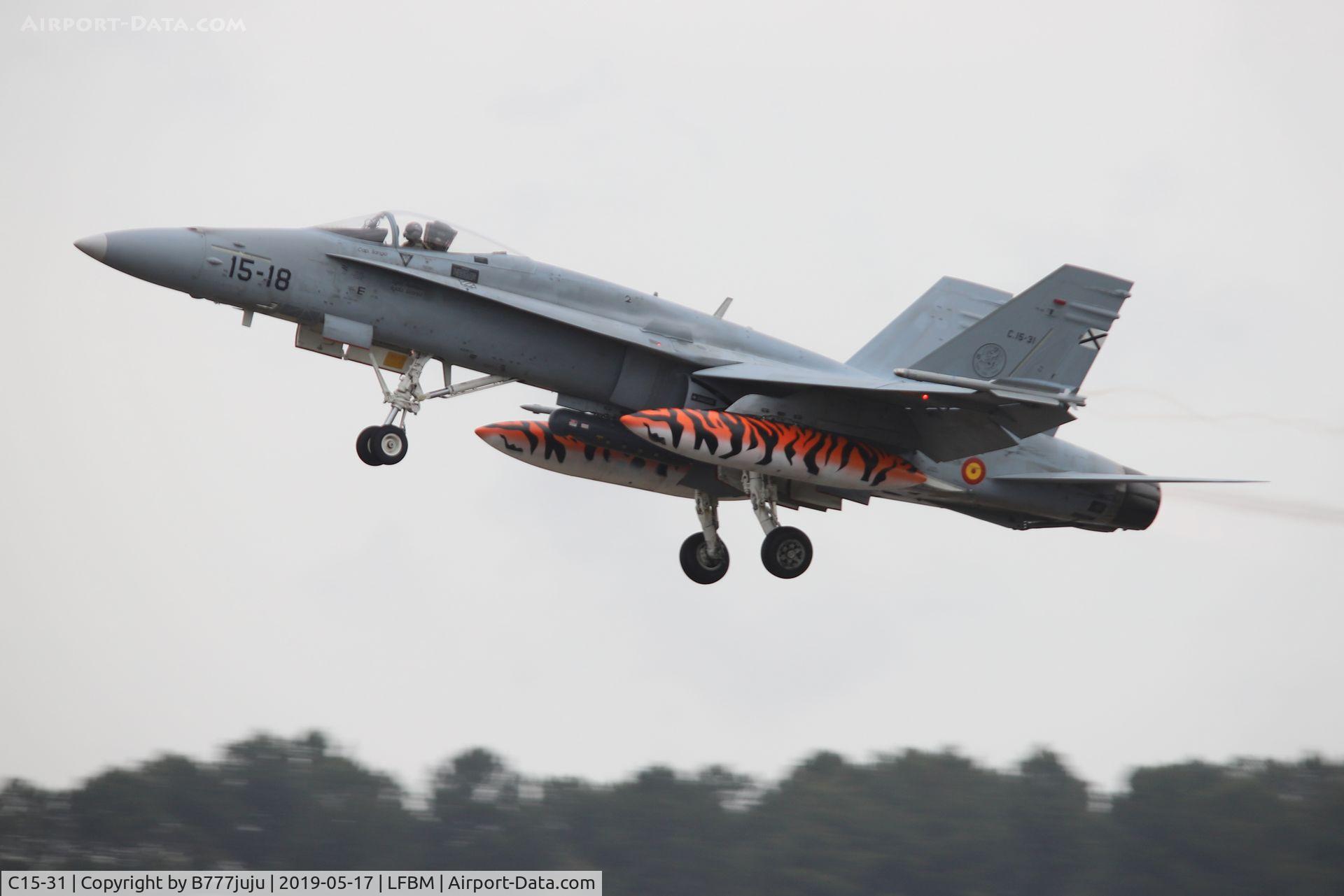 C15-31, McDonnell Douglas EF-18A Hornet C/N 0533/A442, TigerMeet 2019